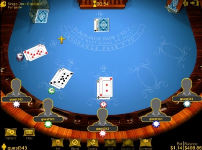 Black jack game online